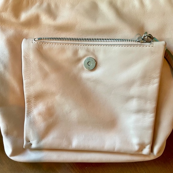 Banana Republic Pink Leather Backpack Purse main image 4